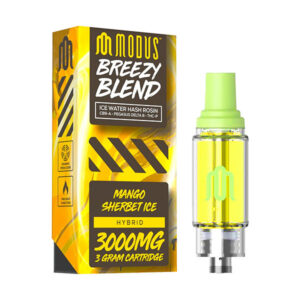 modus breezy blend 3g cartridge mango sherbet ice