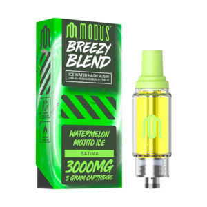 modus breezy blend 3g cartridge watermelon mojito ice