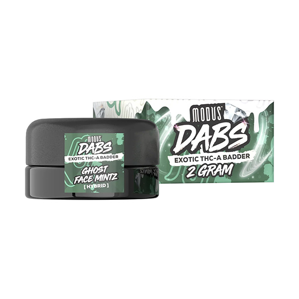 modus dabs thca badder 2g ghost face mintz