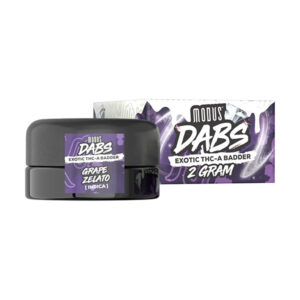 modus dabs thca badder 2g grape zelato