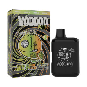 voodoo labs flavor town 4g disposable super lemon double stuffed