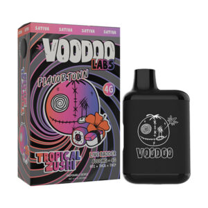 voodoo labs flavor town 4g disposable tropical zushi