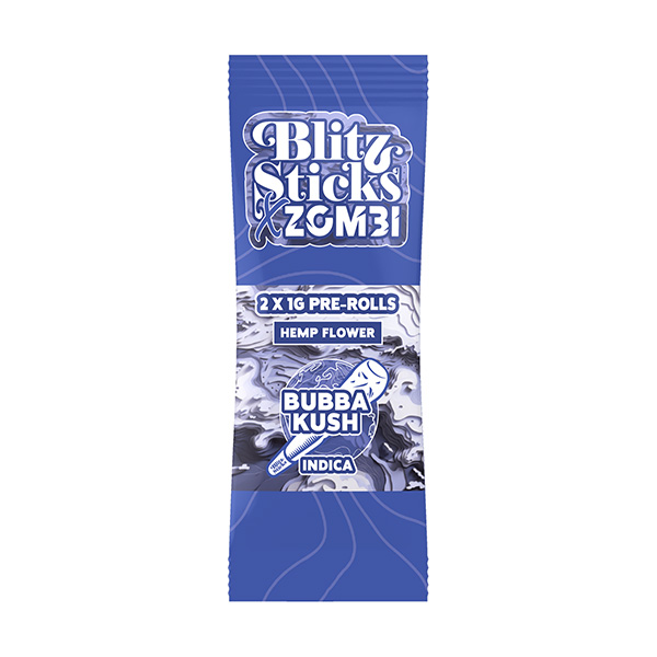 zombi x blitz sticks 2x1g pre rolls bubbakush