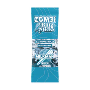 zombi x blitz sticks 2x1g pre rolls milkman