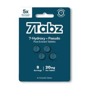 7tabz kratom pseudo tablets 4ct front