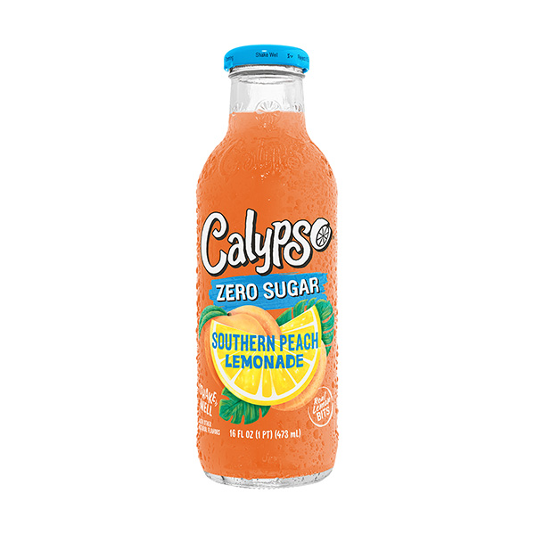 calypso southern peach lemonade zerosugar