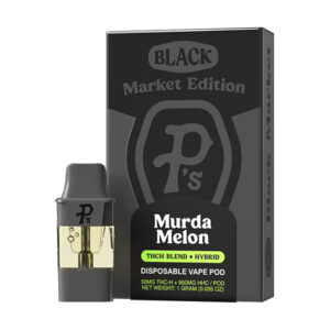 ps black market thcp hhc 1g replacement pod murda melon