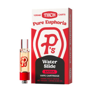 ps pure euphoria thch 1g cartridge water slide