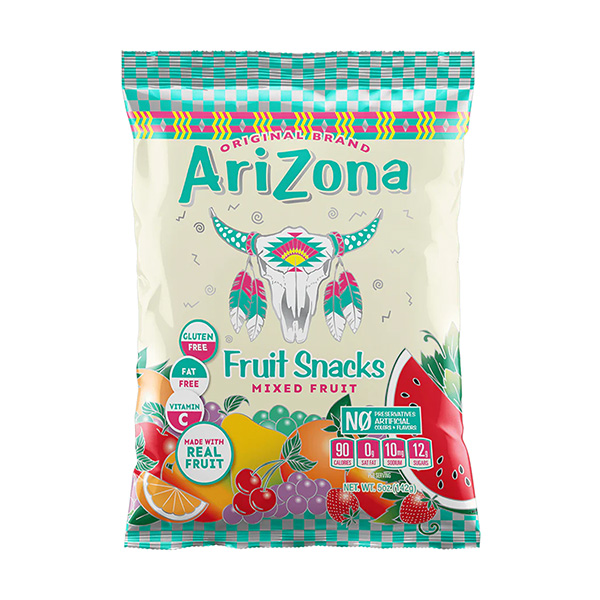 arizona fruit snacks mixed fruit