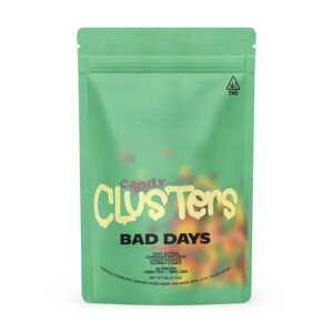 bad days candy clusters 20ct strawberry