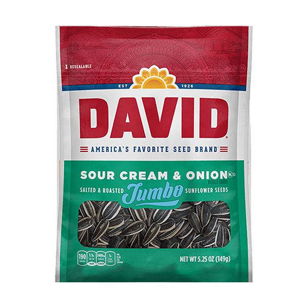 david sunflower seeds jumbo sour cream and onion