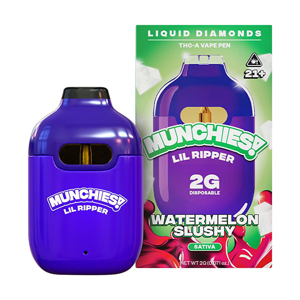 munchies vape Delta Munchies Lil Ripper THCA Liquid Diamonds Vape | 2g