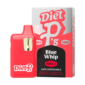 diet ps thch hhc 2g disposable blue whip