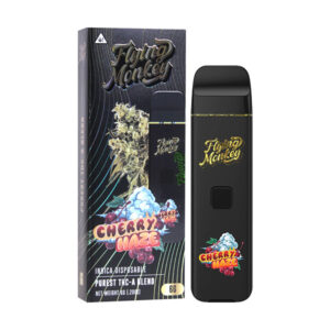 flying monkey black edition purest thca 6g disposable cherry haze