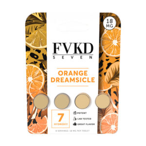 fvkd seven 18mg 4ct tablets orange creamsicle