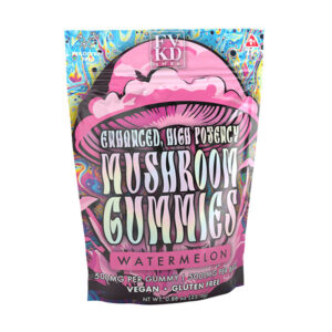 fvkd shrm mushroom gummies 5000mg 10ct watermelon