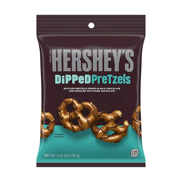 hersheys dipped pretzels