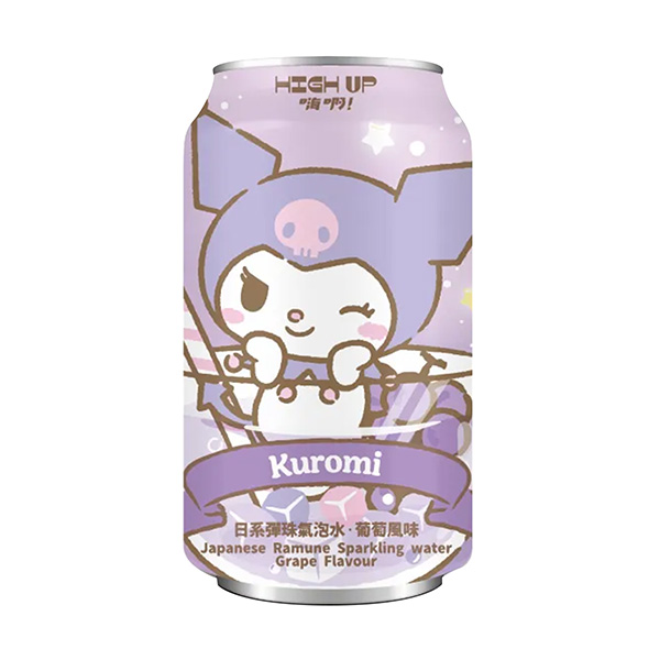 high up japanese ramune sparkling water keromi grape