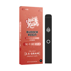 juicy kush budder rosin thcp 2.5g disposable watermelon diesel