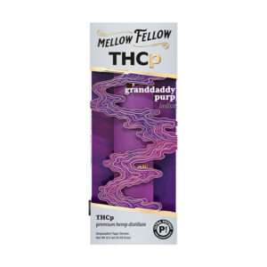 mellow fellow thcp .5g disposable grand daddy purp