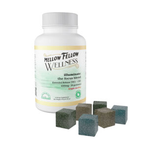 mellow fellow wellness 30ct gummies illuminate tropic medley