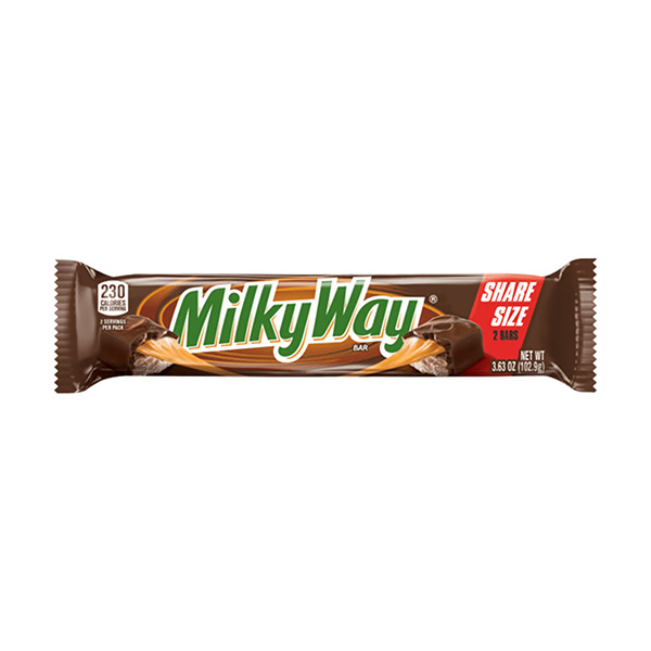 milky way chocolate bar share