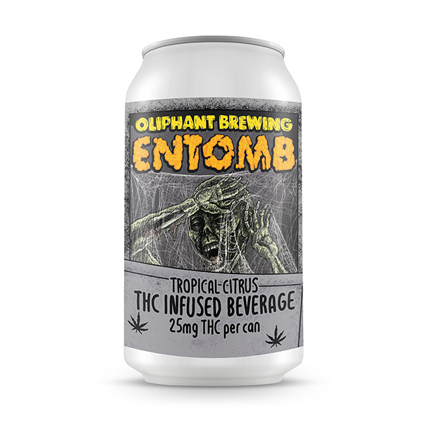 oliphant brewing 12oz thc infused drink entomb