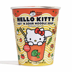 prince katsu hello kitty hot n sour noodles