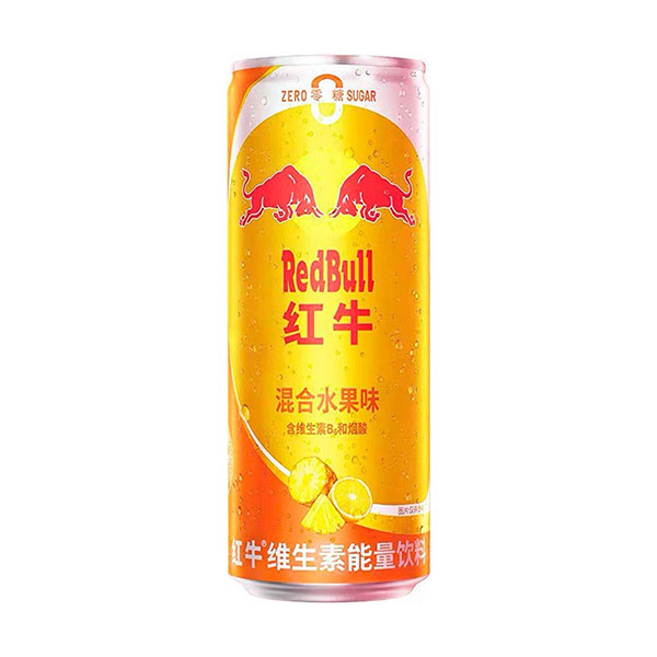 red bull zero sugar mixed fruit