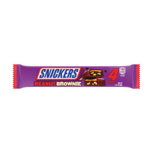 snickers peanut brownie share