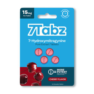 7tabz 7 hydroxy tablets 4ct cherry front