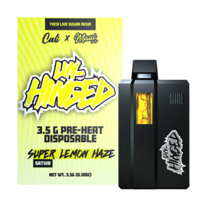 cali x maui labs un hinged thca 3.5g disposable super lemon haze