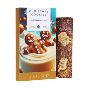 devine d9 300mg chocolate bar christmas cookies