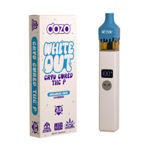 dozo white out thcp 3.5g disposable avalanche kush