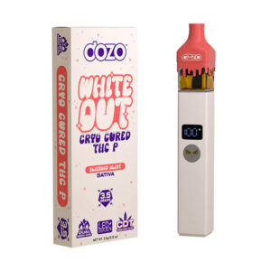 dozo white out thcp 3.5g disposable blizzard blast