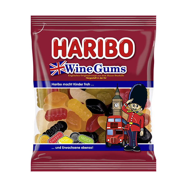 haribo wine gums