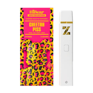 hibear zoo collection 2g disposable cheetah piss