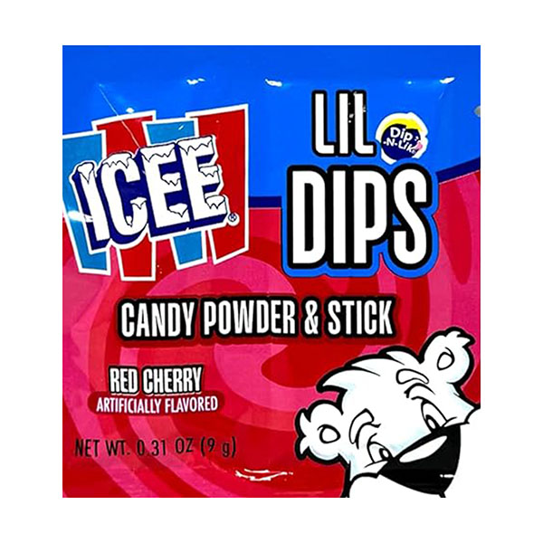 kokos icee lil dips blue red cherry