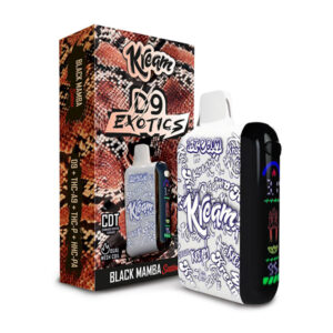 kream d9 exotics 8g disposable black mamba