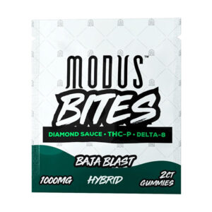 modus bites 1000mg 2ct gummies baja blast