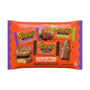 reeses chocolate peanut butter bats ghosts pumkins