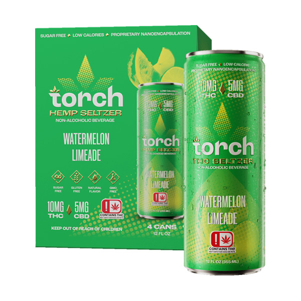 torch infused thc seltzer | (15mg) 12oz.