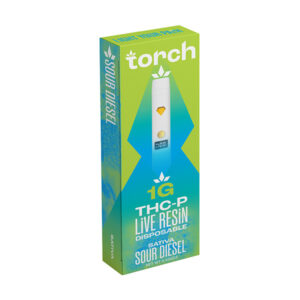 torch thcp 1g disposable sour diesel