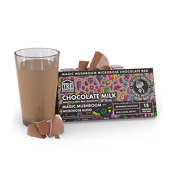 trehouse-50g-mushroom-chococlate-bar-chocolate-milk-new trehouse 50g mushroom chococlate bar chocolate milk new