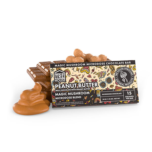 trehouse-50g-mushroom-chococlate-bar-peanut-butter-new trehouse 50g mushroom chococlate bar peanut butter new