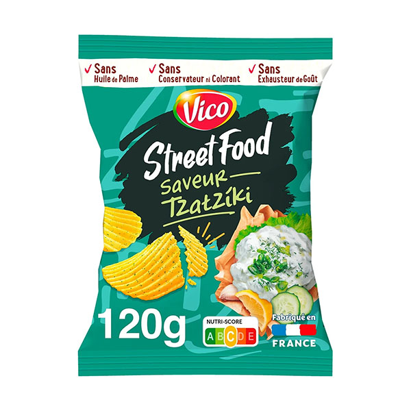 vivo chips street food tzatziki