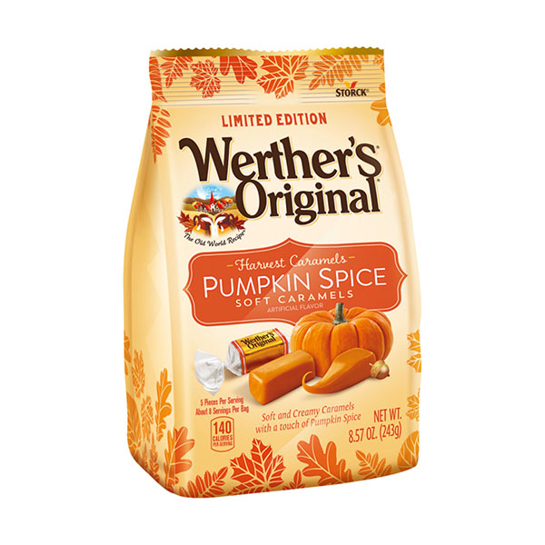 werthers original soft caramels pumpkin spice