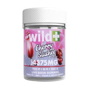 wild thcp d9 thcx 4375mg gummies cherry slushee