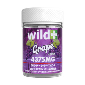 wild thcp d9 thcx 4375mg gummies grape