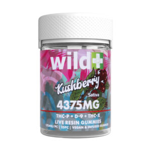 wild thcp d9 thcx 4375mg gummies kushberry